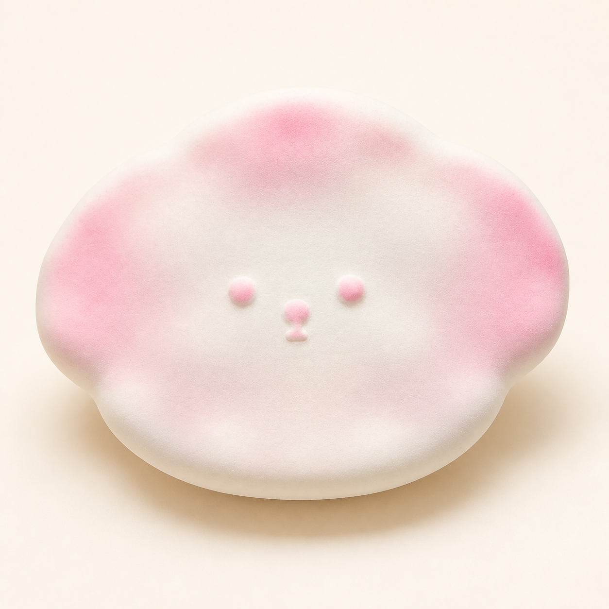 Snow Cake Dog PU Squishy Toy - Pink