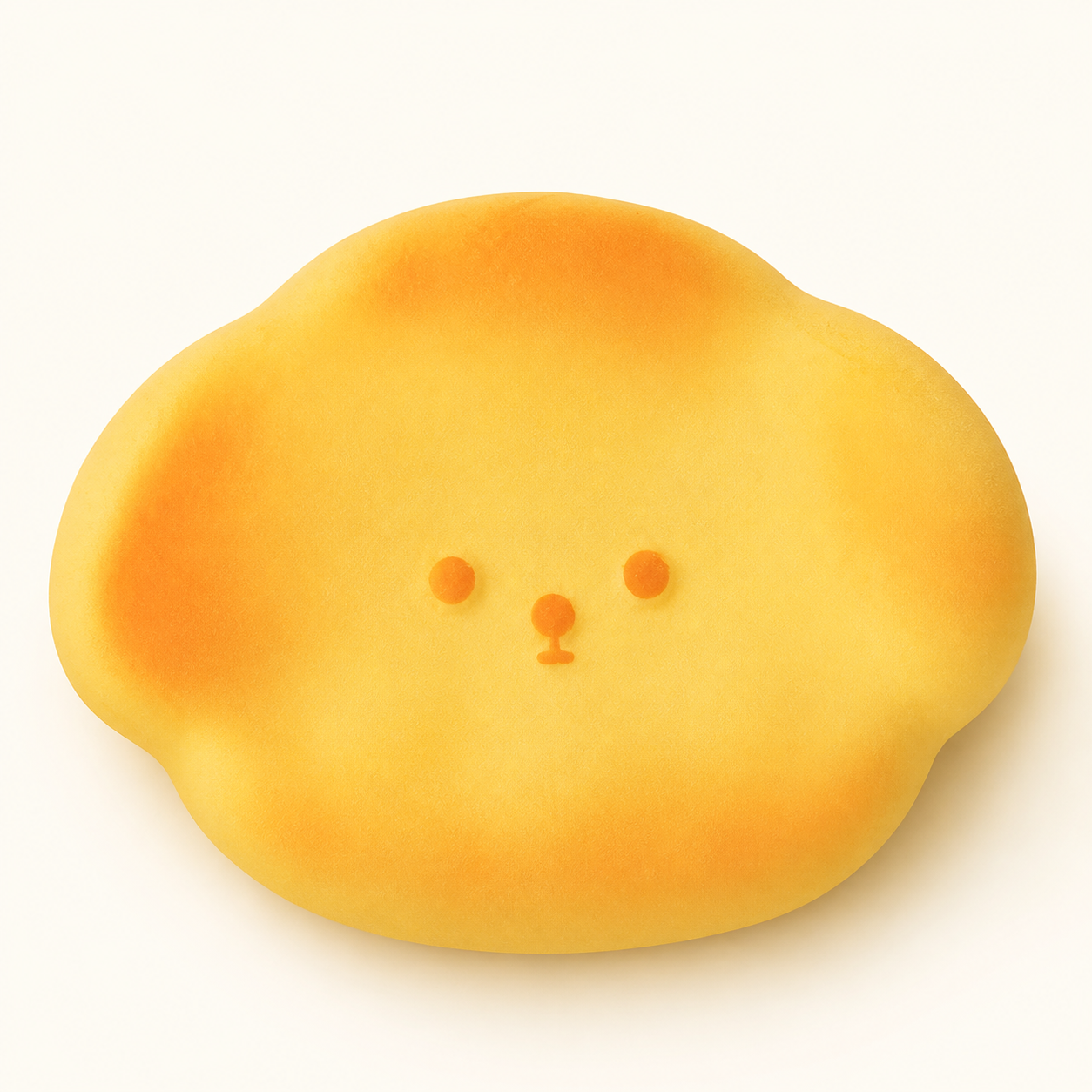 Snow Cake Dog PU Squishy Toy - Yellow