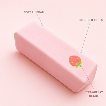 Strawberry stick squishy visible product features