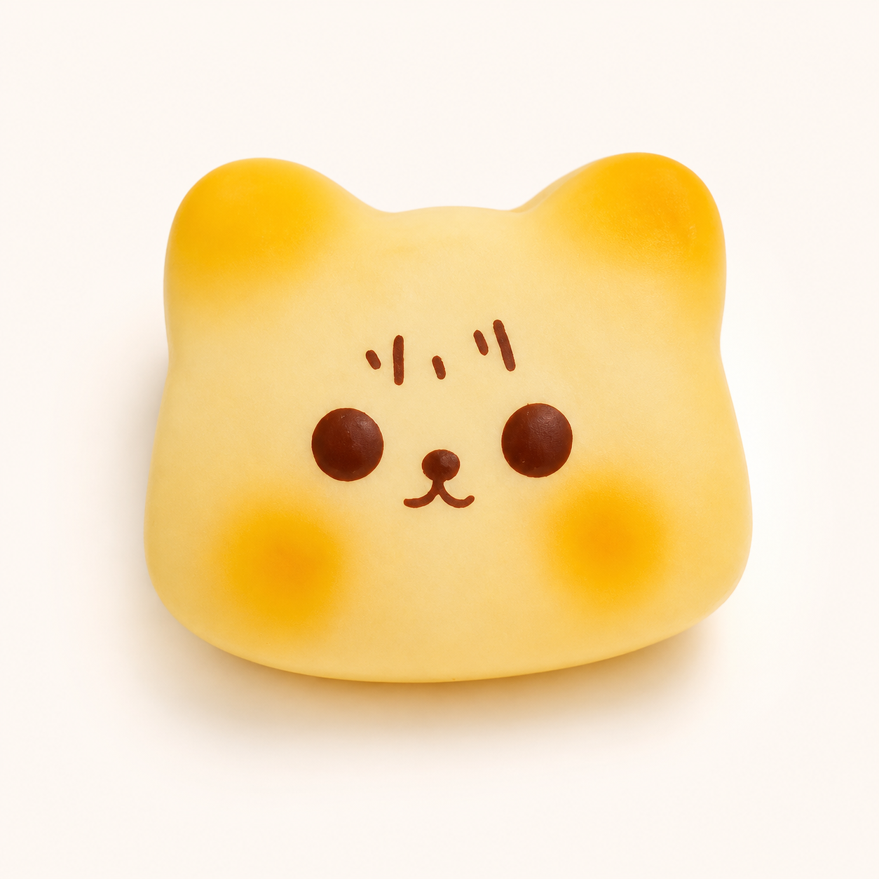 Toast Cat PU Squishy Toy - Default Title