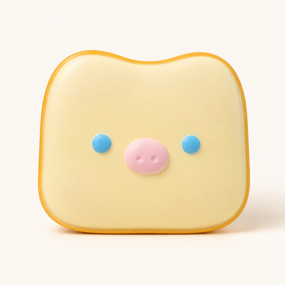 Toast Pig PU Squishy Toy - Default Title