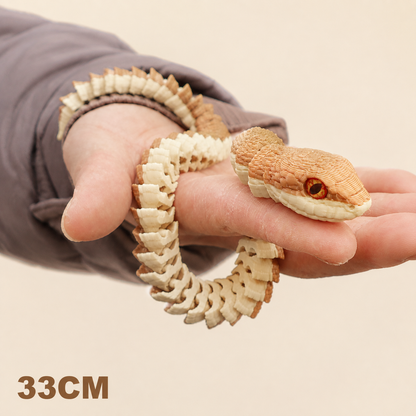 Tree Snake Articulated Figure - 33CM; Eye colour random