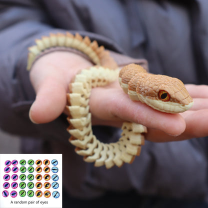 Tree Snake Articulated Figure - 33CM; Eye colour random