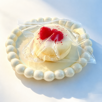 XL Soufflé Dessert Cake Squishy - Strawberry Cream